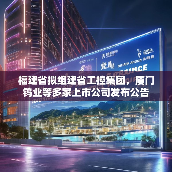 福建省拟组建省工控集团，厦门钨业等多家上市公司发布公告