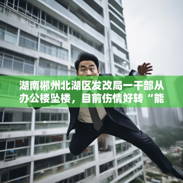 湖南郴州北湖区发改局一干部从办公楼坠楼，目前伤情好转“能开口说话”