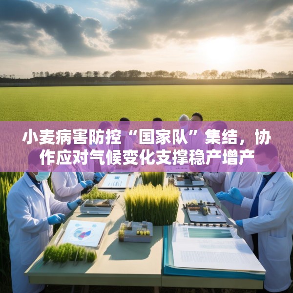 小麦病害防控“国家队”集结，协作应对气候变化支撑稳产增产