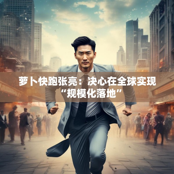 萝卜快跑张亮：决心在全球实现“规模化落地”