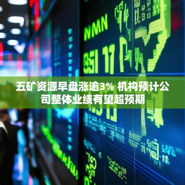 五矿资源早盘涨逾3% 机构预计公司整体业绩有望超预期