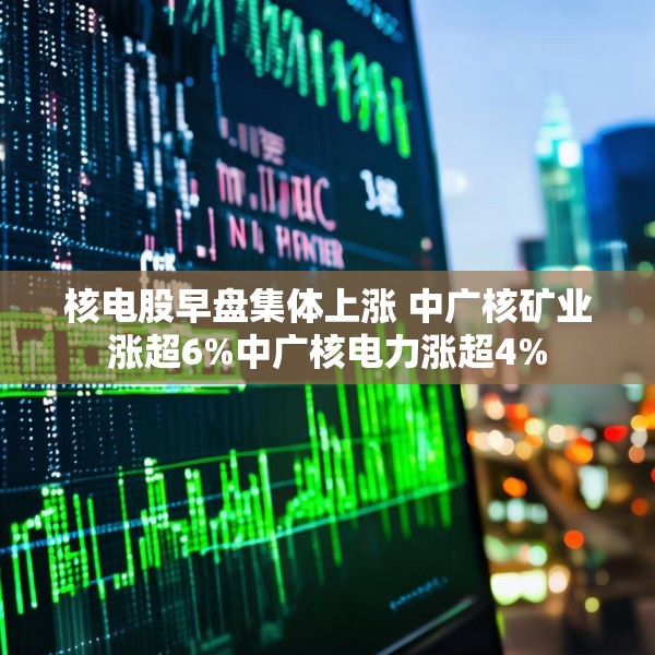 核电股早盘集体上涨 中广核矿业涨超6%中广核电力涨超4%