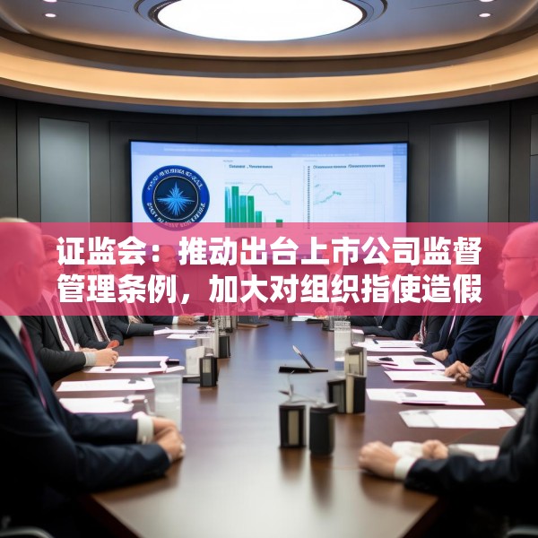 证监会：推动出台上市公司监督管理条例，加大对组织指使造假、资金占用等违法行为的打击力度