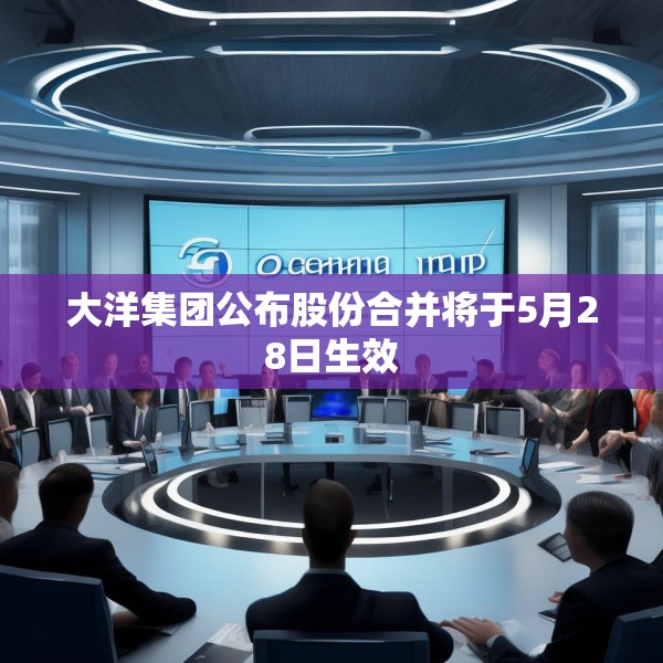 大洋集团公布股份合并将于5月28日生效