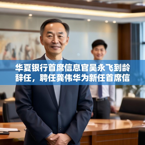 华夏银行首席信息官吴永飞到龄辞任，聘任龚伟华为新任首席信息官