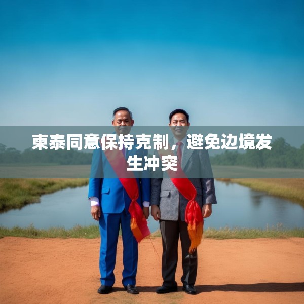 柬泰同意保持克制，避免边境发生冲突