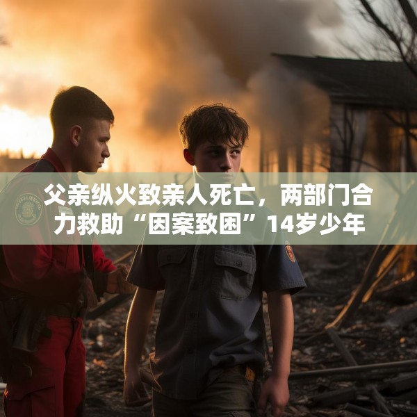 父亲纵火致亲人死亡，两部门合力救助“因案致困”14岁少年