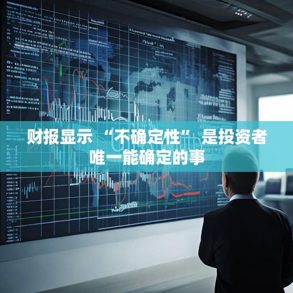 财报显示 “不确定性” 是投资者唯一能确定的事