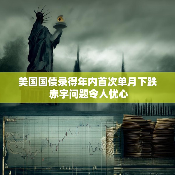 美国国债录得年内首次单月下跌 赤字问题令人忧心