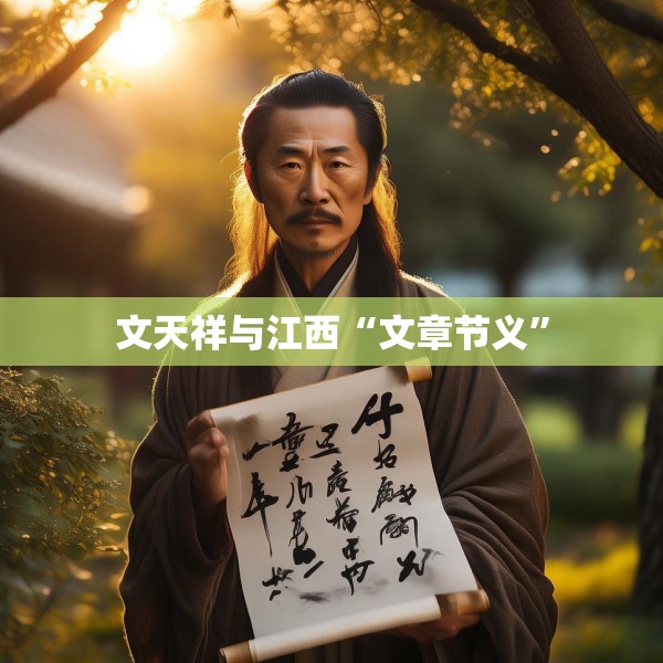 文天祥与江西“文章节义”