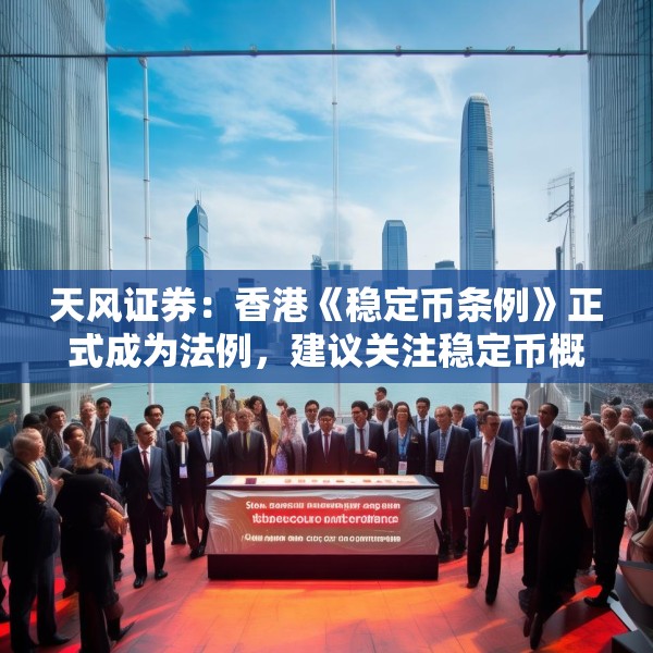 天风证券：香港《稳定币条例》正式成为法例，建议关注稳定币概念相关标的