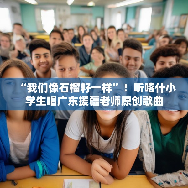 “我们像石榴籽一样”！听喀什小学生唱广东援疆老师原创歌曲