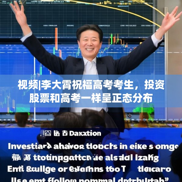 视频|李大霄祝福高考考生，投资股票和高考一样呈正态分布