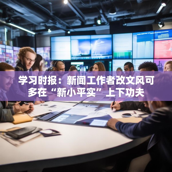 学习时报：新闻工作者改文风可多在“新小平实”上下功夫