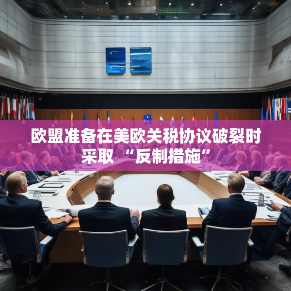 欧盟准备在美欧关税协议破裂时采取 “反制措施”