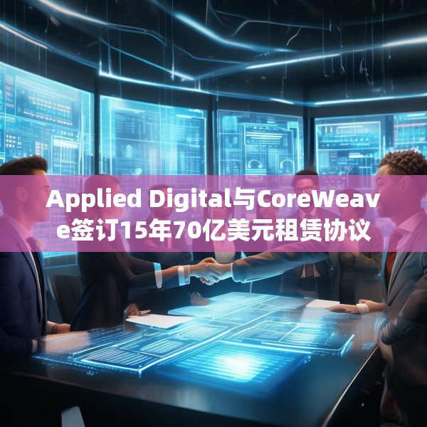 Applied Digital与CoreWeave签订15年70亿美元租赁协议