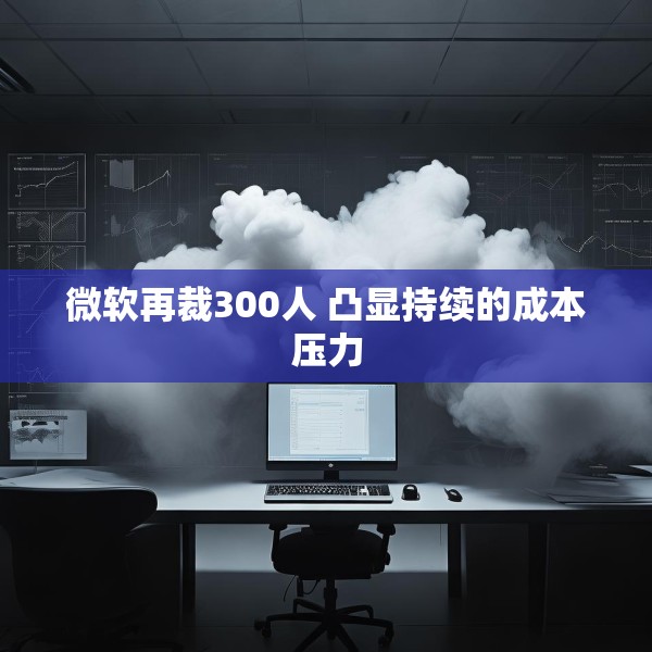 微软再裁300人 凸显持续的成本压力