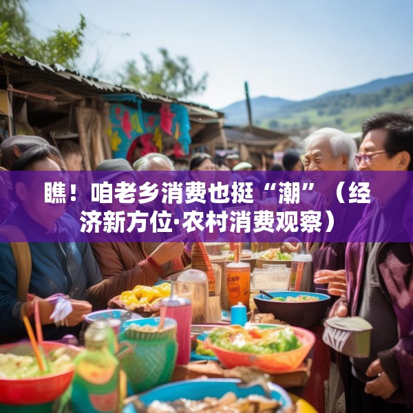 瞧！咱老乡消费也挺“潮”（经济新方位·农村消费观察）