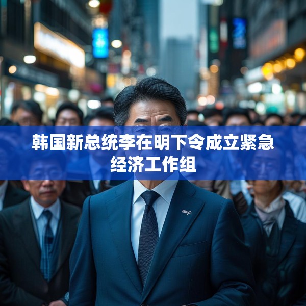 韩国新总统李在明下令成立紧急经济工作组