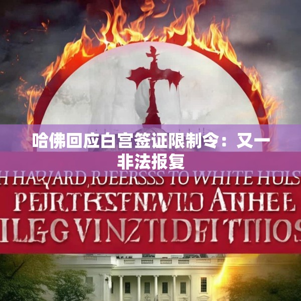 哈佛回应白宫签证限制令：又一非法报复