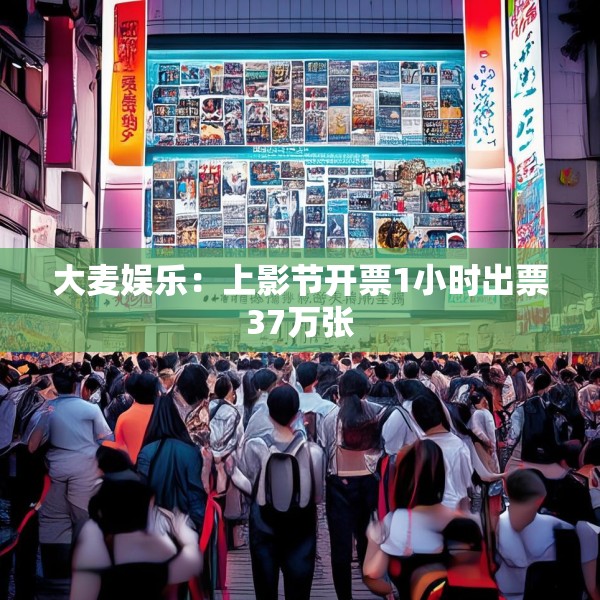 大麦娱乐：上影节开票1小时出票37万张