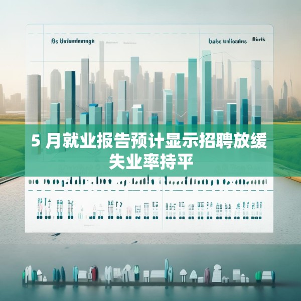 5 月就业报告预计显示招聘放缓 失业率持平