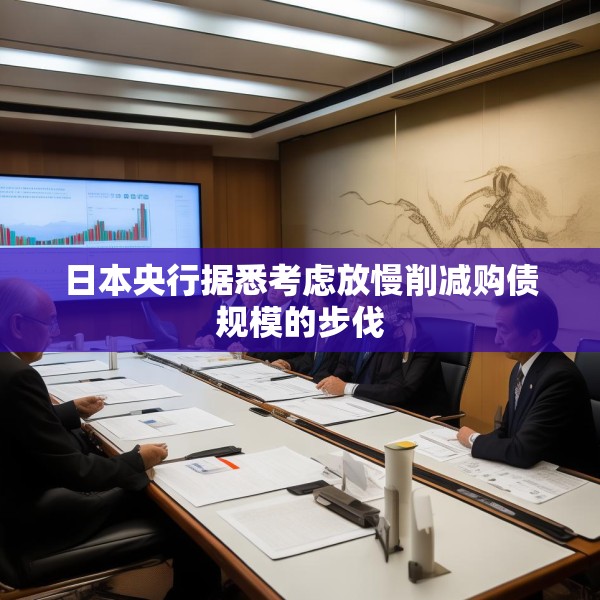 日本央行据悉考虑放慢削减购债规模的步伐