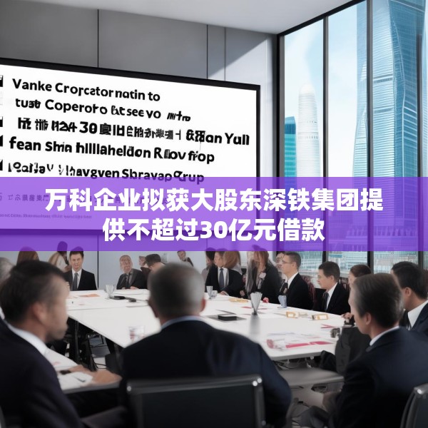 万科企业拟获大股东深铁集团提供不超过30亿元借款