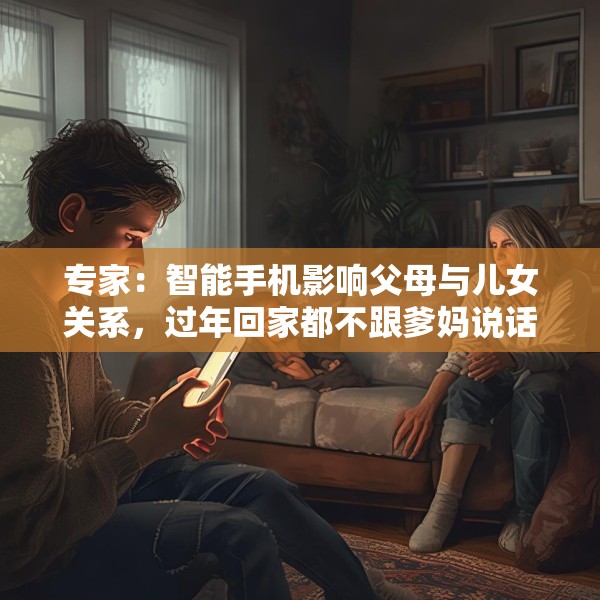 专家：智能手机影响父母与儿女关系，过年回家都不跟爹妈说话