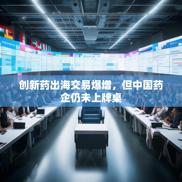 创新药出海交易爆增，但中国药企仍未上牌桌