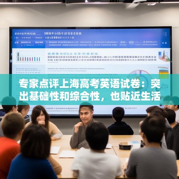 专家点评上海高考英语试卷：突出基础性和综合性，也贴近生活实际