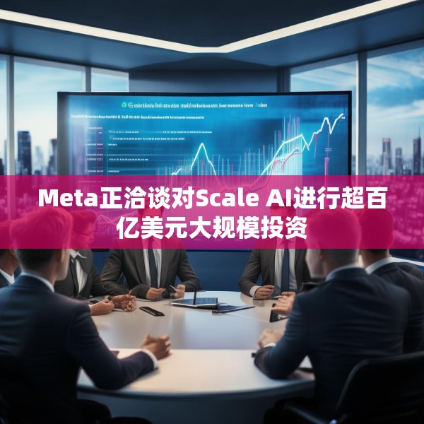 Meta正洽谈对Scale AI进行超百亿美元大规模投资