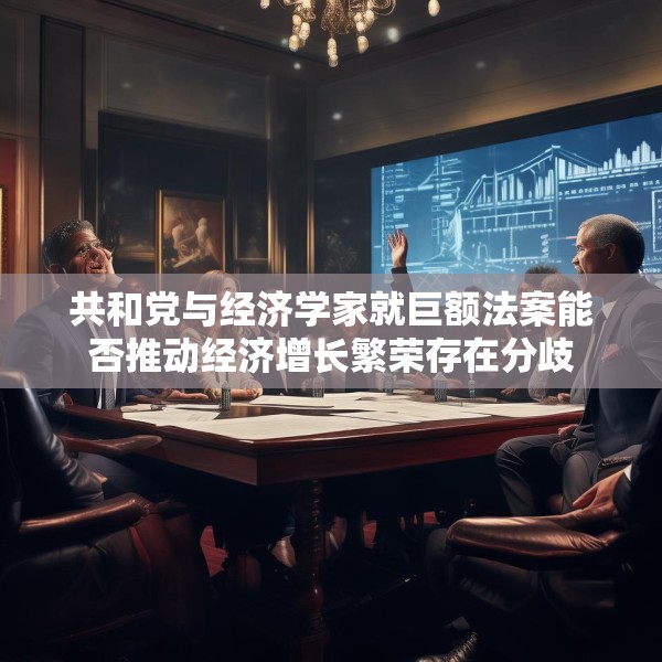 共和党与经济学家就巨额法案能否推动经济增长繁荣存在分歧