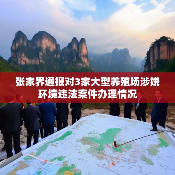 张家界通报对3家大型养殖场涉嫌环境违法案件办理情况