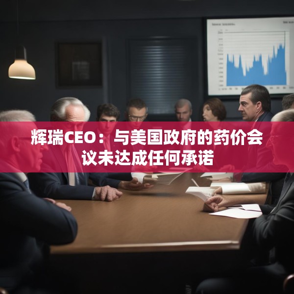 辉瑞CEO：与美国政府的药价会议未达成任何承诺