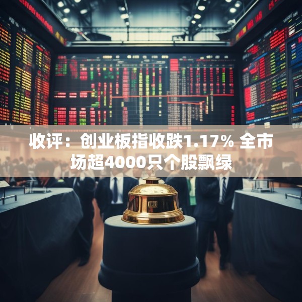 收评：创业板指收跌1.17% 全市场超4000只个股飘绿