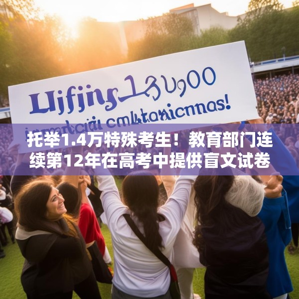 托举1.4万特殊考生！教育部门连续第12年在高考中提供盲文试卷