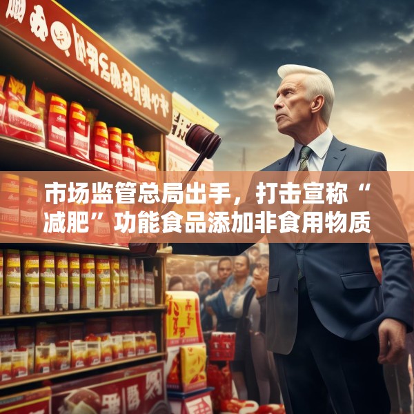 市场监管总局出手，打击宣称“减肥”功能食品添加非食用物质违法行为