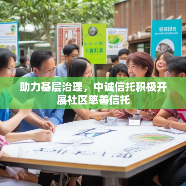 助力基层治理，中诚信托积极开展社区慈善信托