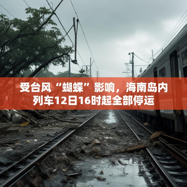 受台风“蝴蝶”影响，海南岛内列车12日16时起全部停运
