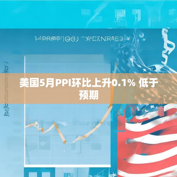 美国5月PPI环比上升0.1% 低于预期
