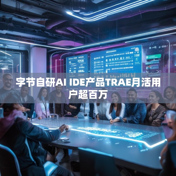 字节自研AI IDE产品TRAE月活用户超百万