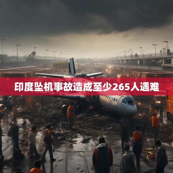 印度坠机事故造成至少265人遇难