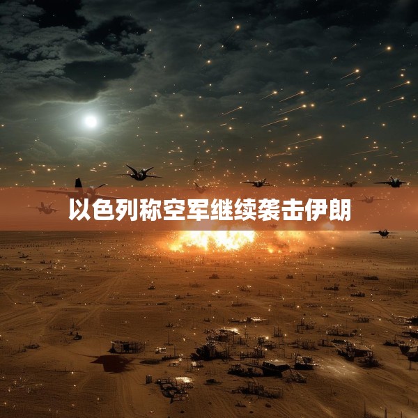 以色列称空军继续袭击伊朗