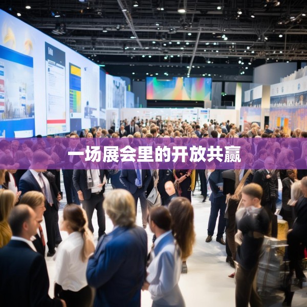 一场展会里的开放共赢