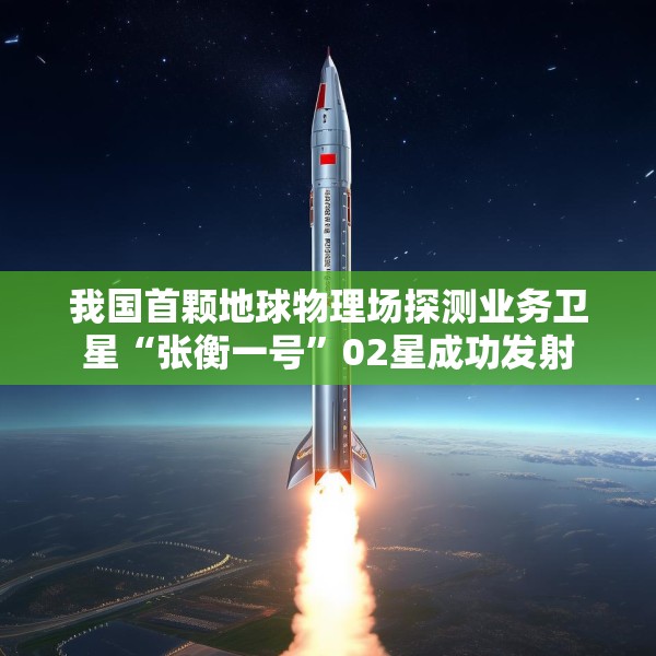 我国首颗地球物理场探测业务卫星“张衡一号”02星成功发射