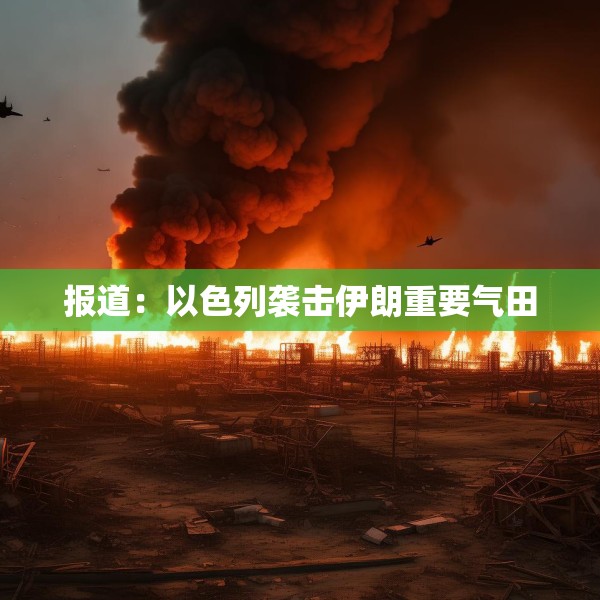 报道：以色列袭击伊朗重要气田