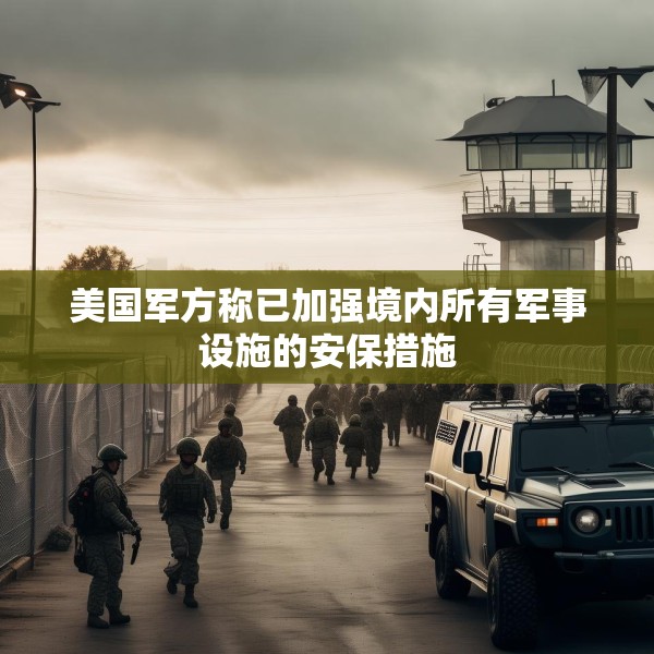 美国军方称已加强境内所有军事设施的安保措施