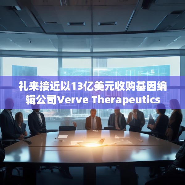 礼来接近以13亿美元收购基因编辑公司Verve Therapeutics