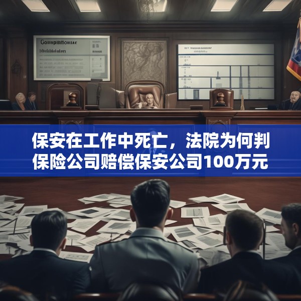 保安在工作中死亡，法院为何判保险公司赔偿保安公司100万元？